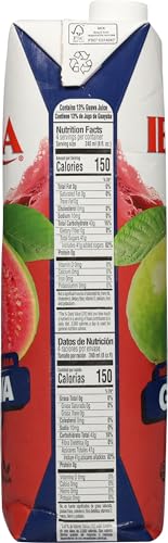 Iberia Guava Nectar 3-pack display highlighting value.