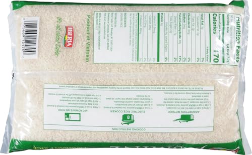 Iberia Jasmine Rice on stove, easy to cook for consistently fluffy grains