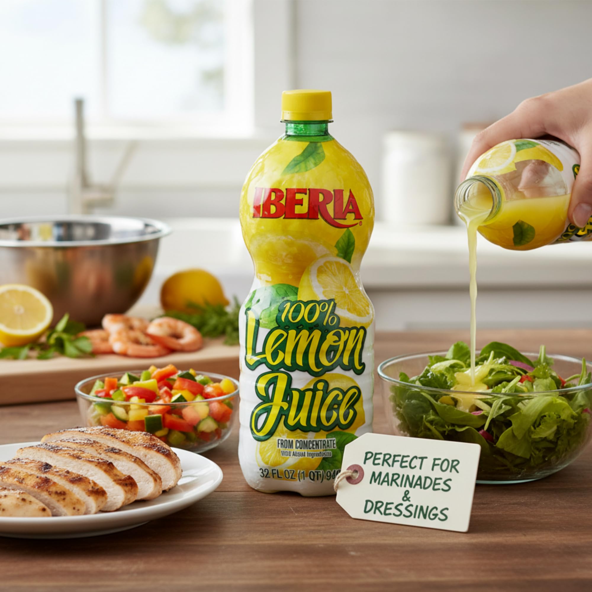 Iberia lemon juice adds tang to pies and desserts