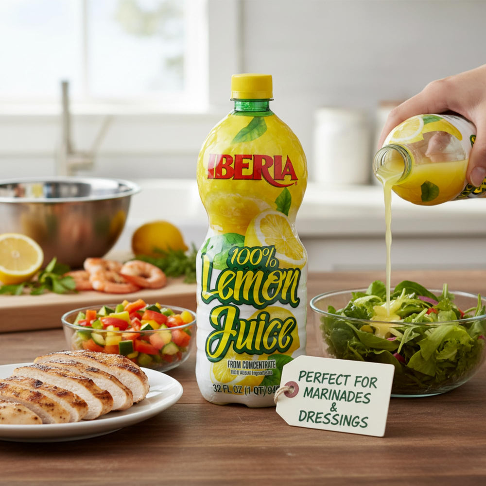 Iberia lemon juice adds tang to pies and desserts