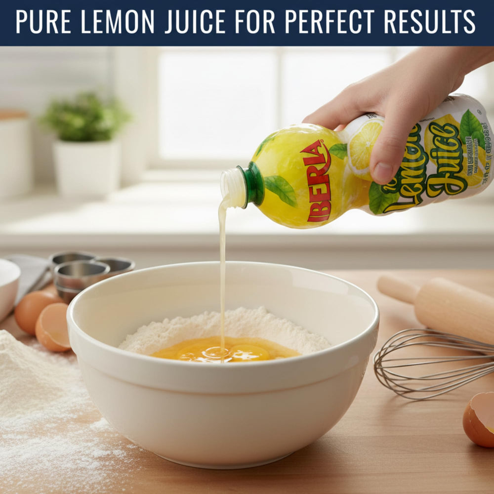 Iberia lemon juice in pantry ready for everyday cooking.