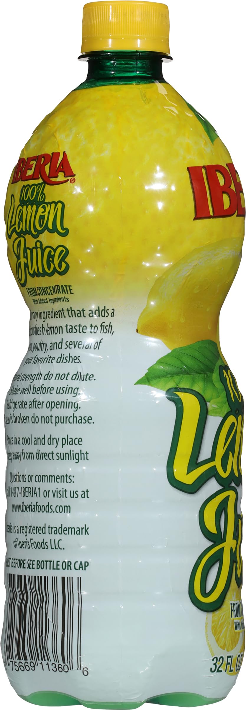 Iberia lemon juice in dressings for fresh tasting salads