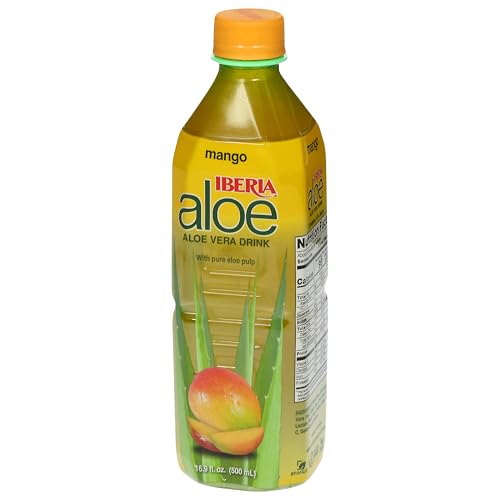 Iberia Mango Flavor Drink evokes tropical refreshment.