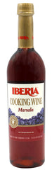 Iberia Marsala cooking wine bottle enhances sauces when deglazing pans.