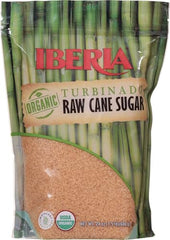 Iberia Organic Turbinado Sugar golden crystals add depth to desserts and drinks