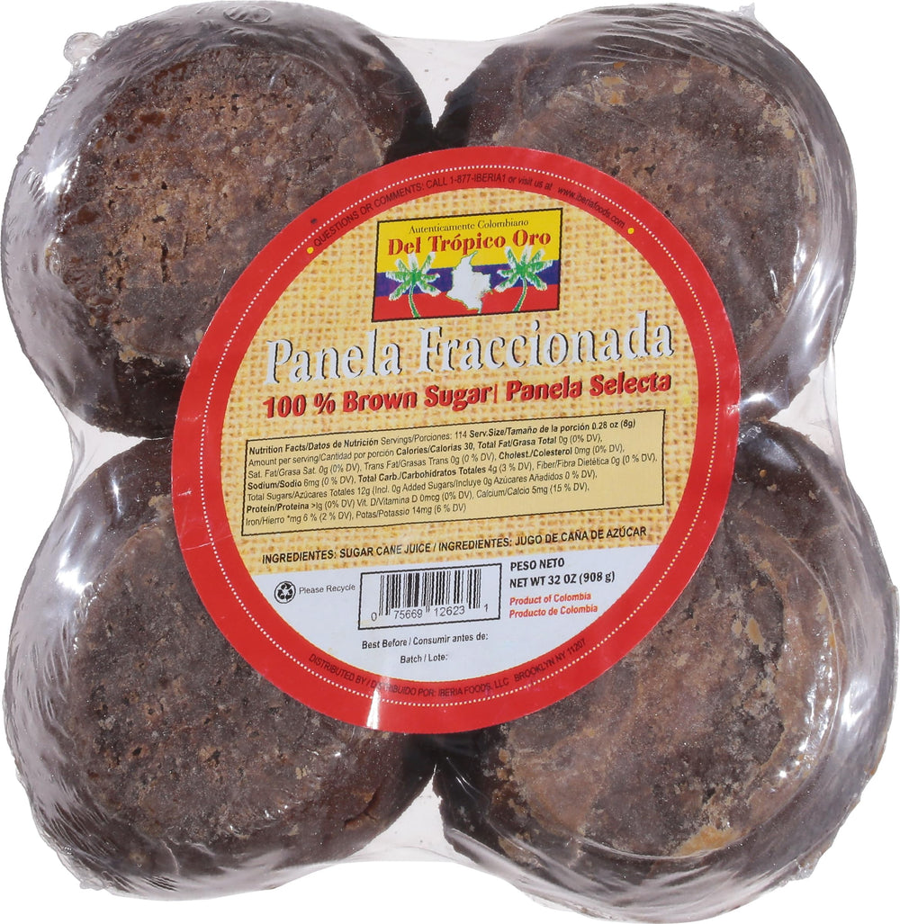 Iberia Panela fractionated 32-ounce package for versatile beverages and baking