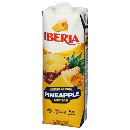 Pineapple nectar bottles in fridge ready to chill and sip.