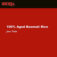 Aromatic Iberia Basmati Rice steaming in a bowl enhances meals.