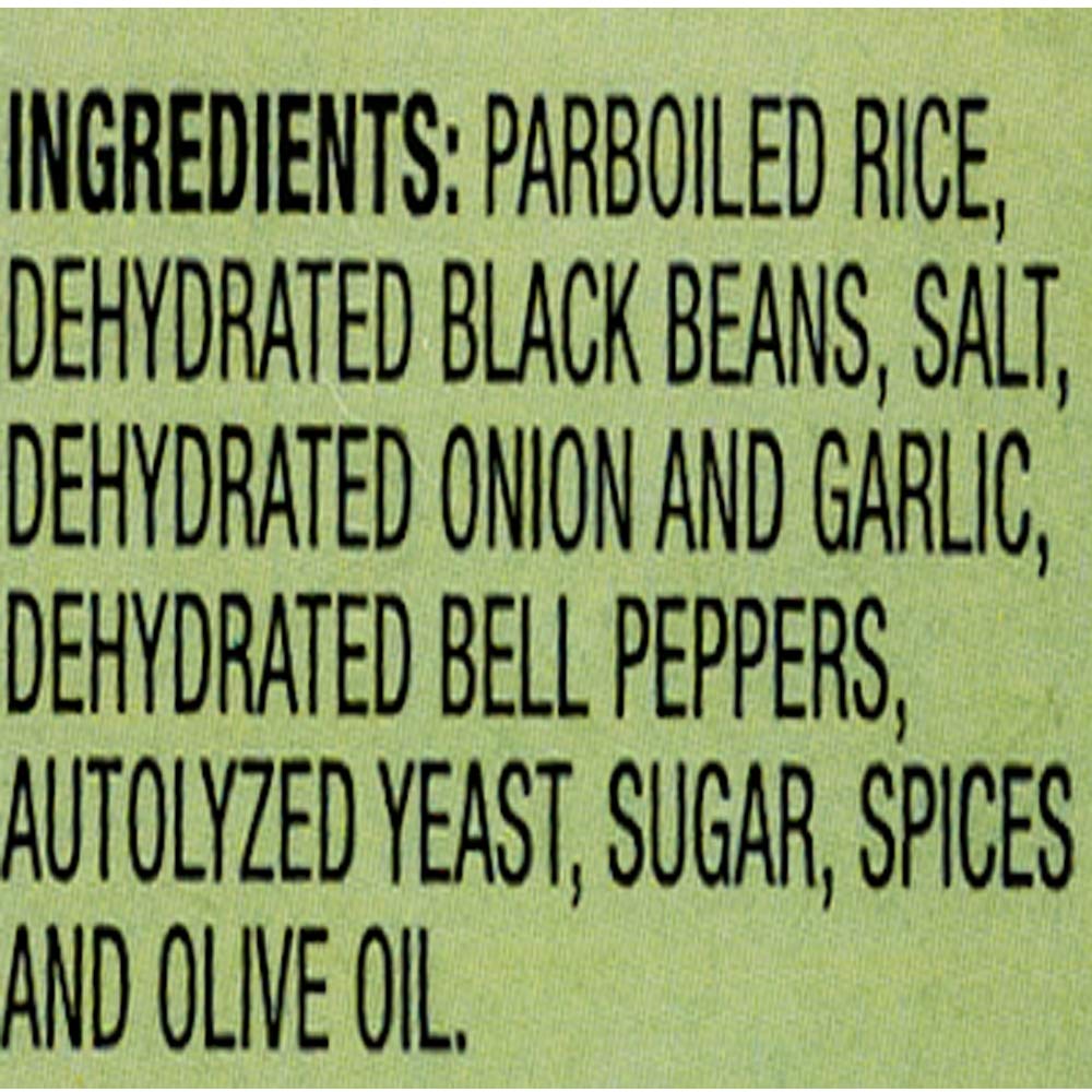 Iberia Rice and Black Beans measured serving for precise portions.