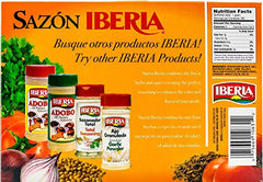 Iberia Sazon Jumbo Pack contents ready-to-use packets for soups, stews, and beans