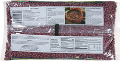 Iberia small red beans cooking on stove for quick meals.