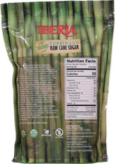 Iberia Turbinado Sugar sparkles as a crunchy cake topping