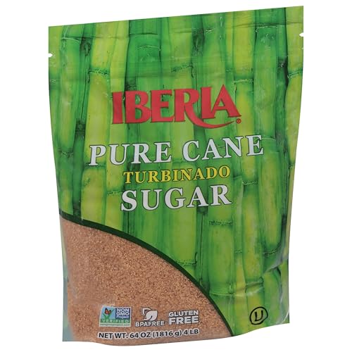 Iberia Turbinado Sugar stirred into oatmeal for natural sweetness.