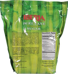 Iberia Turbinado Sugar golden crystals as a topping for cakes and cookies.