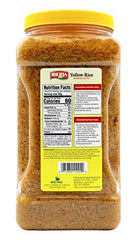 Iberia Yellow Rice cooked fluffy grains on plate, ready to pair with chicken.