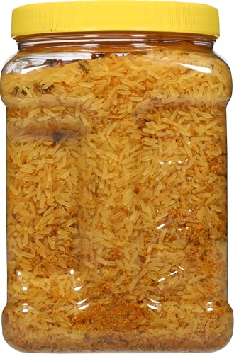 Iberia Yellow Rice with spices ready-to-cook, ideal for flavorful side dishes.