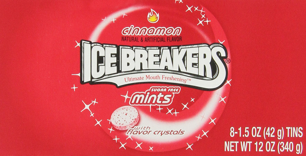 Ice Breakers 1.5 ounce container is travel friendly and reseals securely.