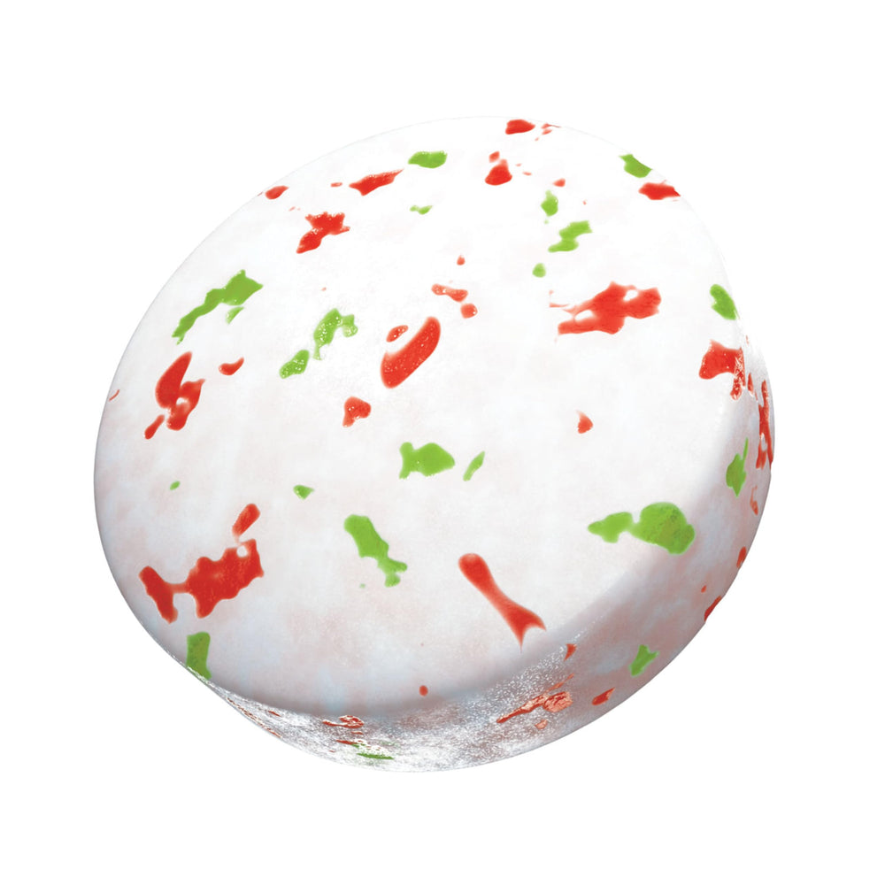 Ice Breakers Cherry Limeade mints with flavor crystals for a crisp fruity bite.