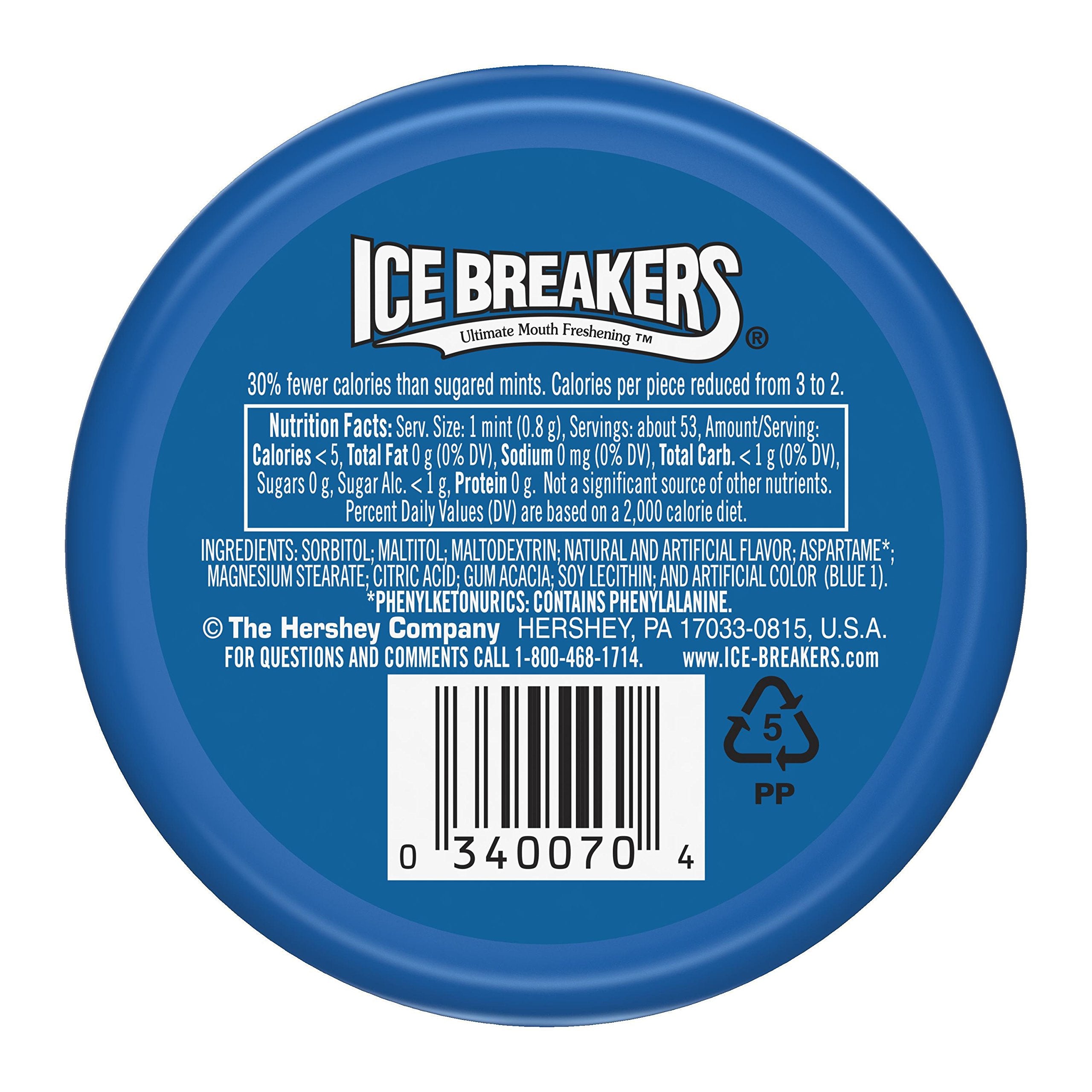 CoolMint flavor crystals delivering crisp, refreshing taste.