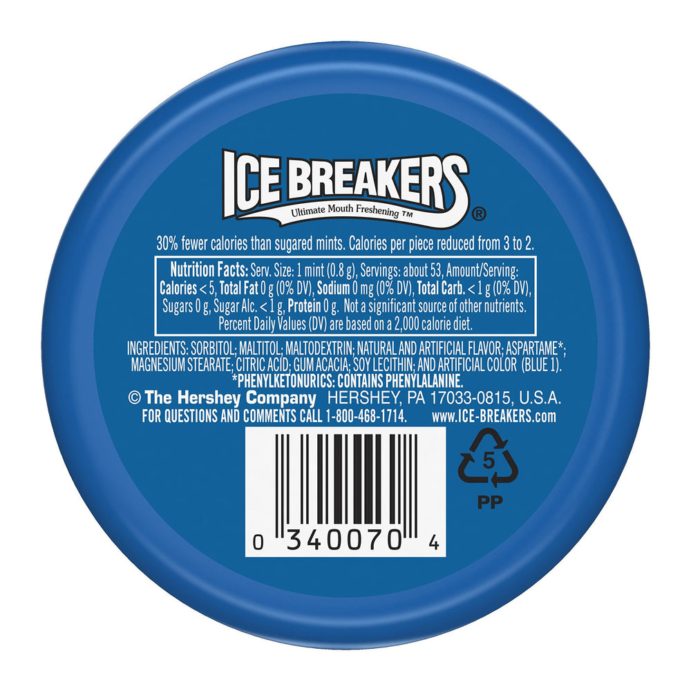 CoolMint flavor crystals delivering crisp, refreshing taste.