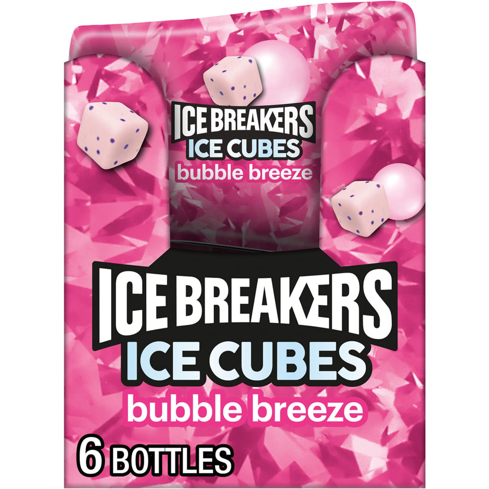 ICE BREAKERS Ice Cubes Bubble Breeze bottle pack keeps you refreshed on the go