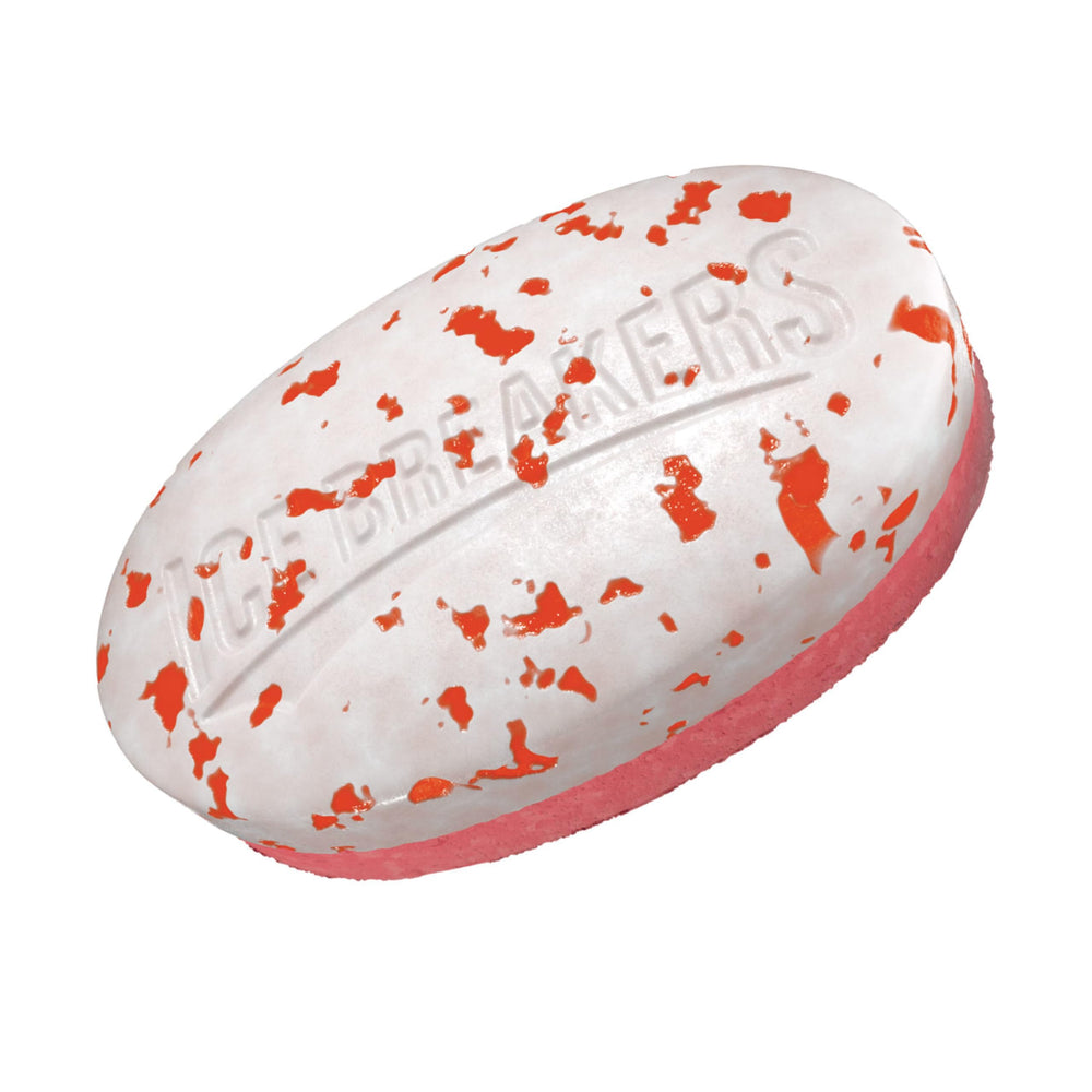 Ice Breakers Duo strawberry mints fit lunch boxes for a quick pick me up