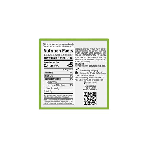 Ice Breakers Duo Watermelon mints close-up highlighting cooling crystals and flavor