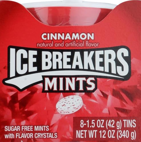 Ice Breakers Mint snap close lid enables easy dispensing of one or more.