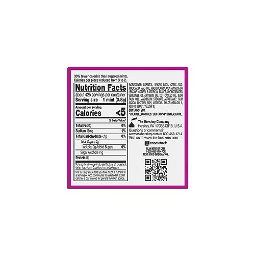 Ice Breakers Sparkling Raspberry Lemon mints offer sugar-free refreshment at work or travel.