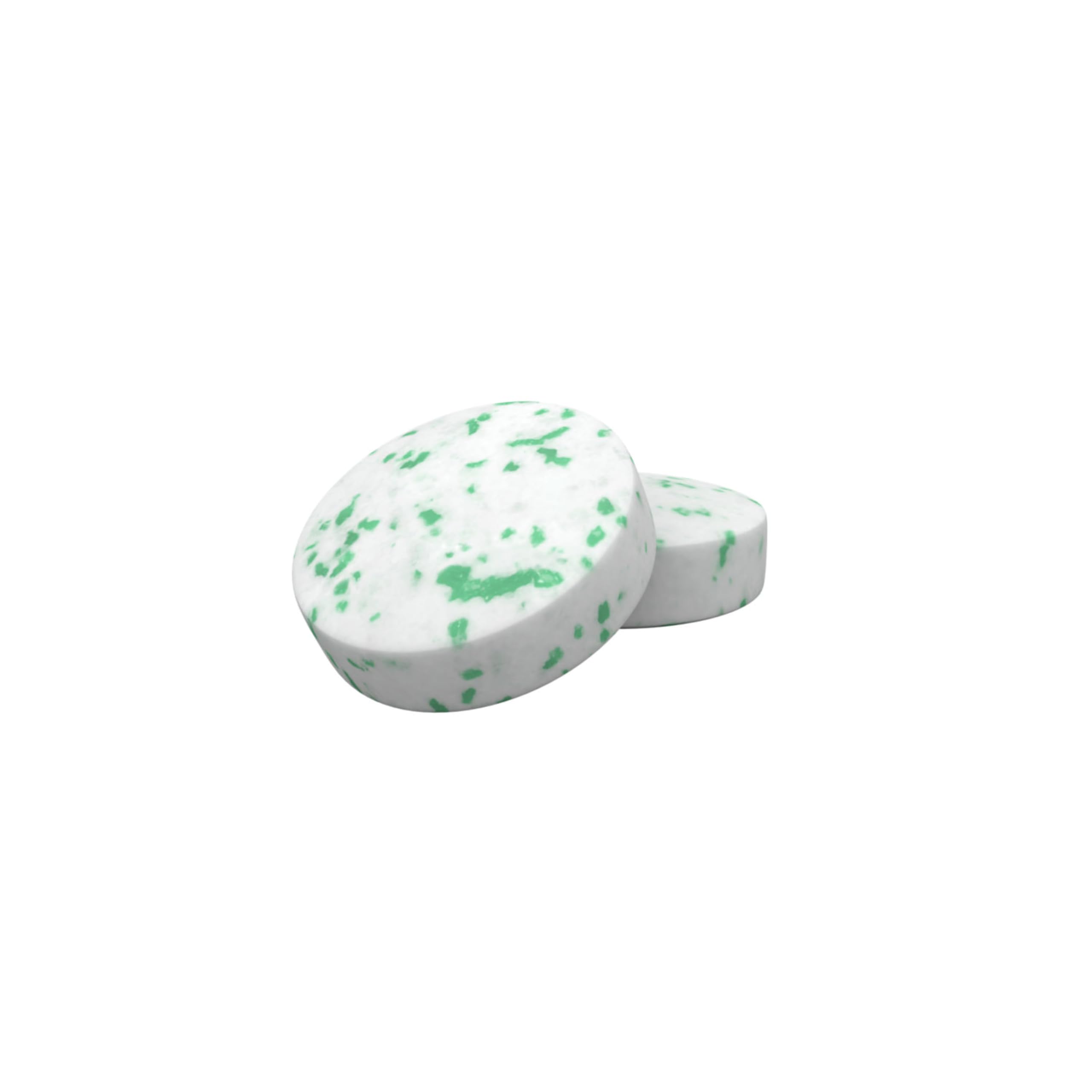 Ice Breakers Spearmint tins lined up for a convenient daily routine.
