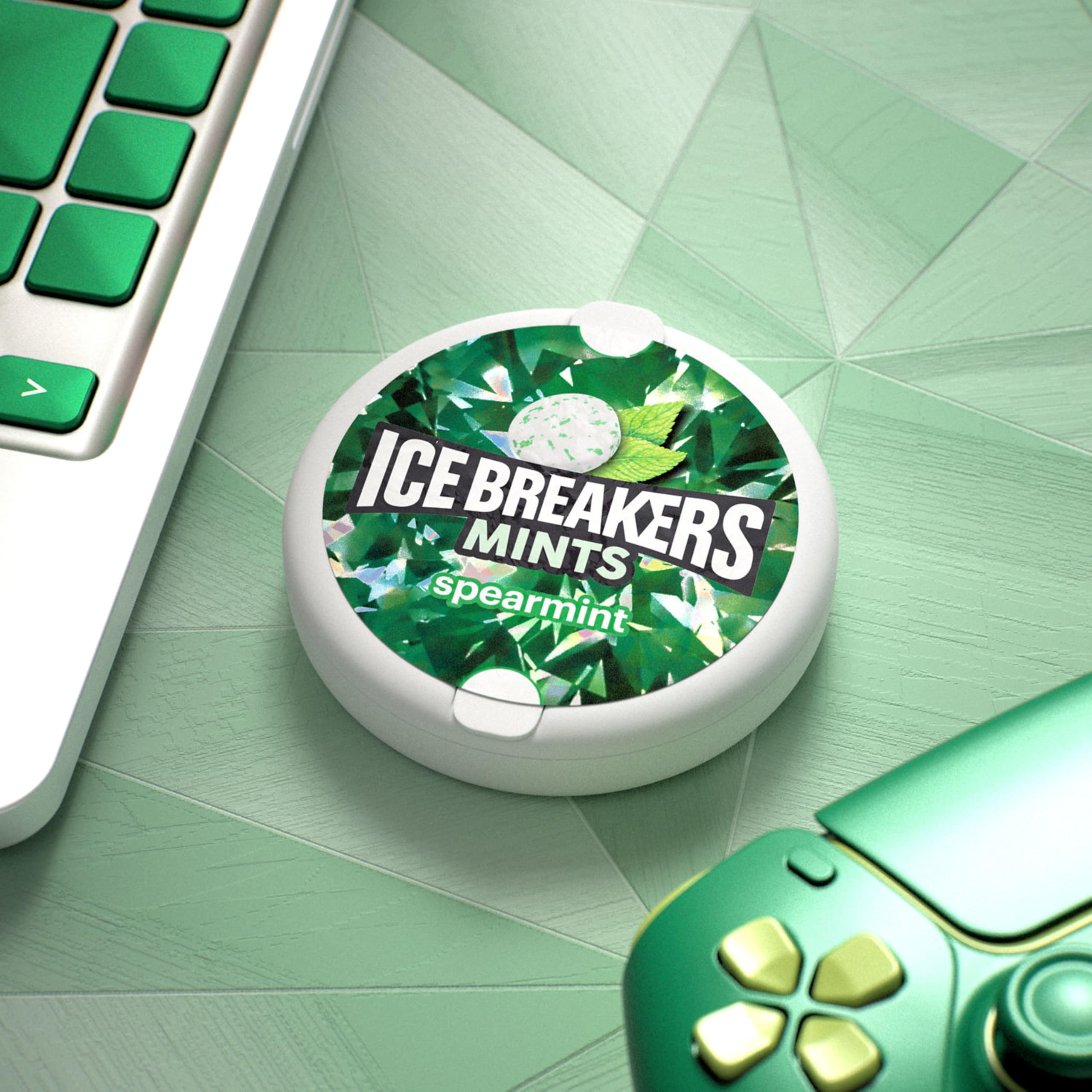 Ice Breakers Spearmint tins ideal for gift bags and party favors.