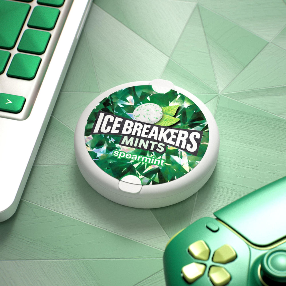 Ice Breakers Spearmint tins ideal for gift bags and party favors.