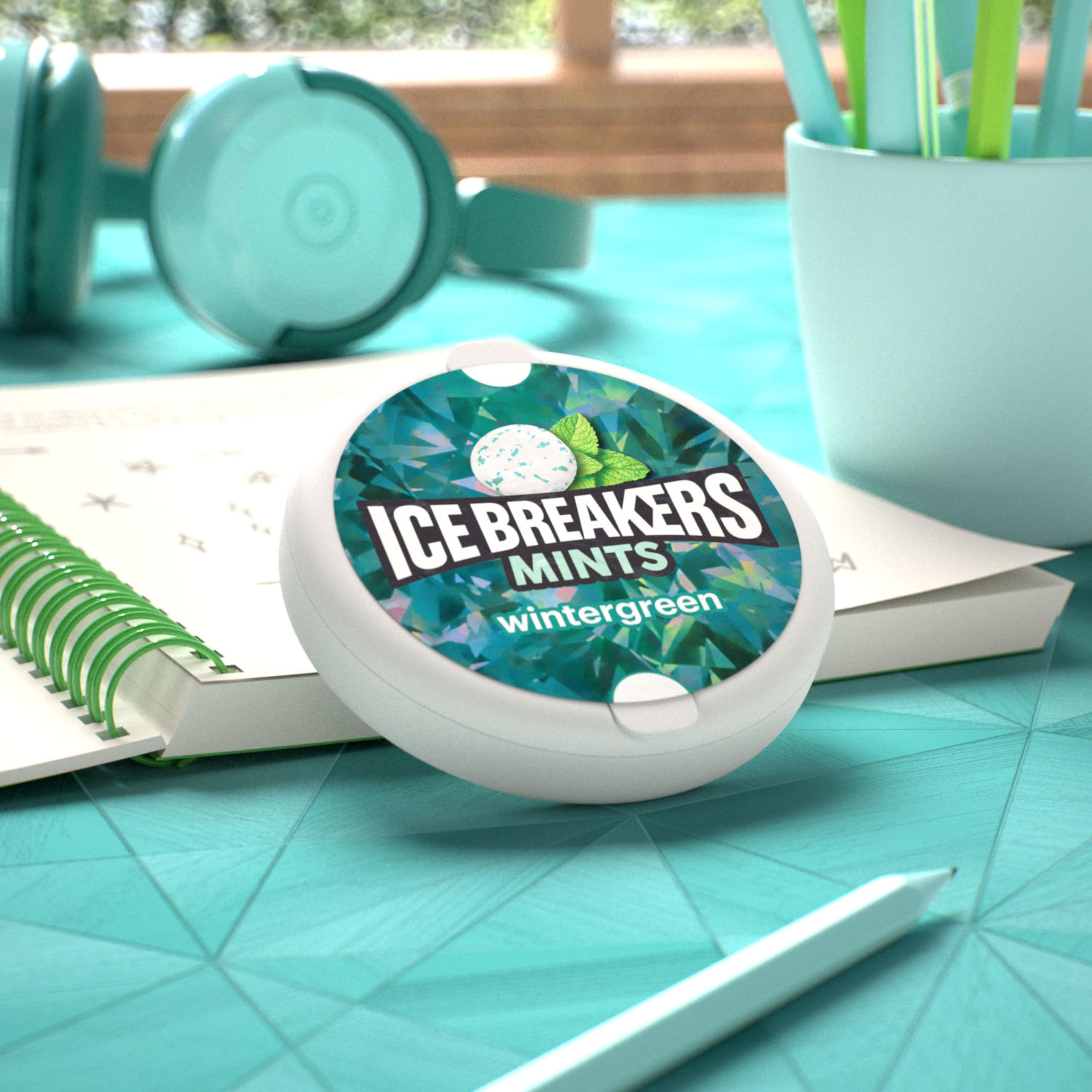 Ice Breakers Wintergreen mints eight tin bundle for gifting