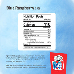 ICEE Cotton Candy fluffy texture close-up highlights airy sweetness that melts pleasantly.