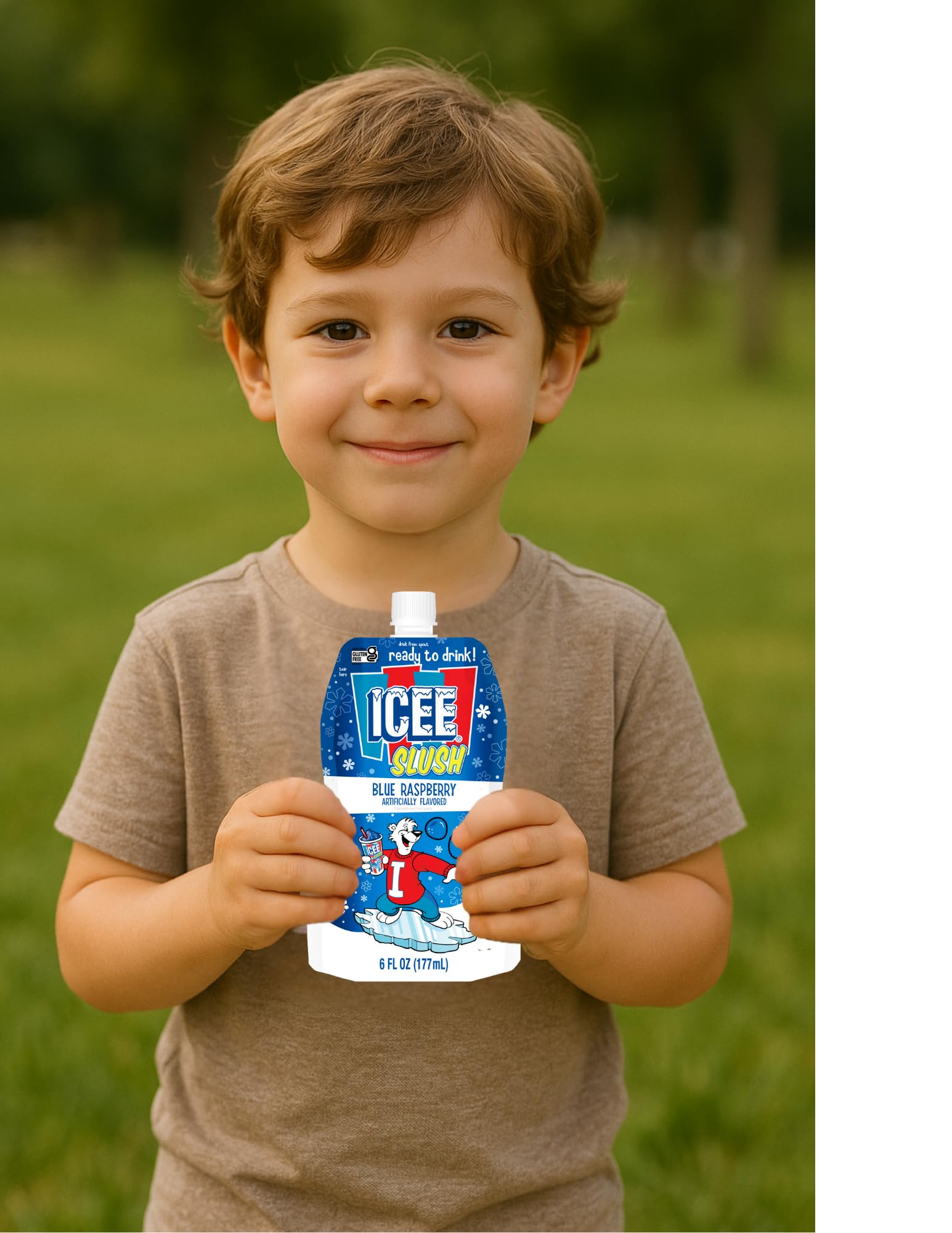 Icee Slush on-the-go refreshment for lunches and trips.