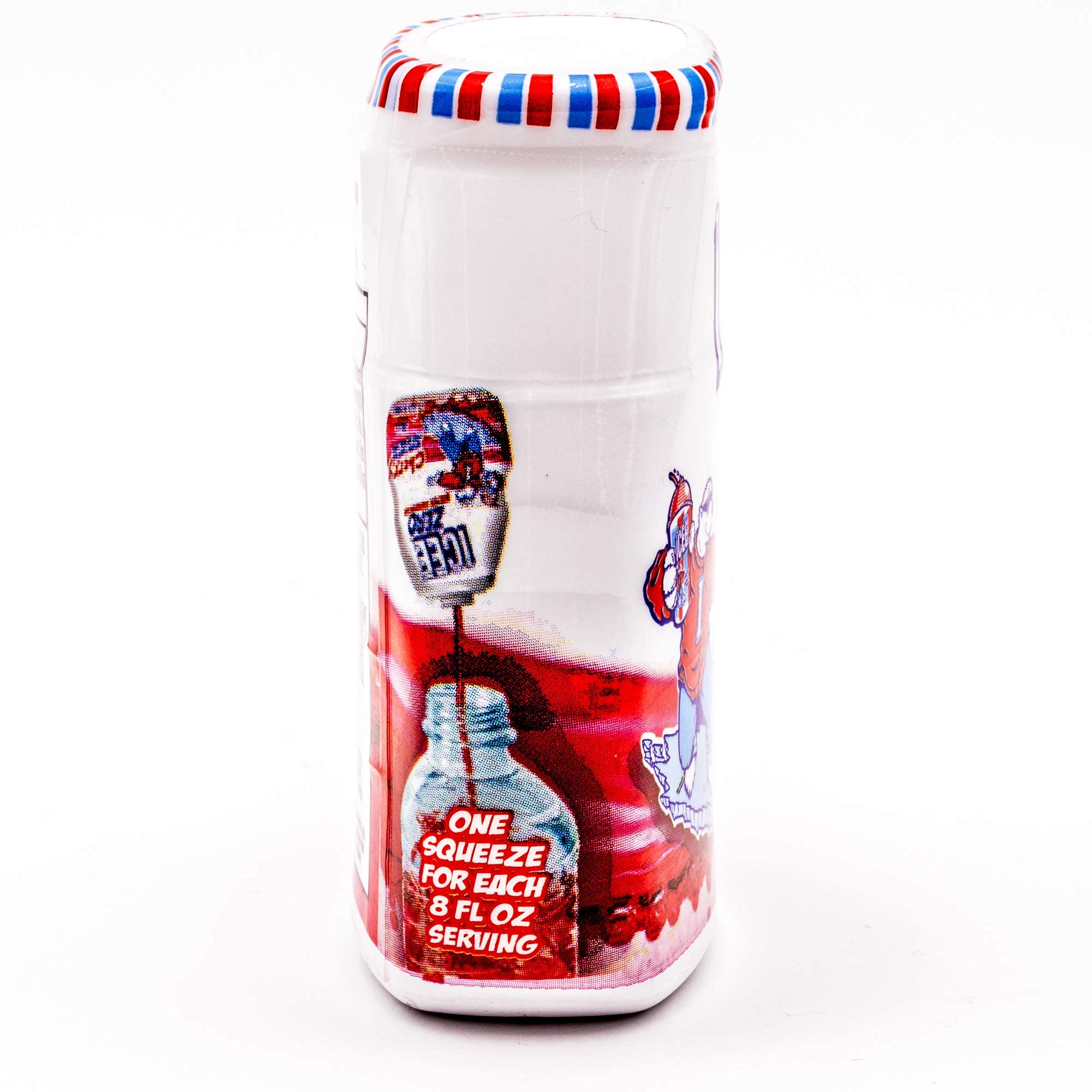 Icee Zero Calorie Cherry water enhancer staycation setup on nightstand