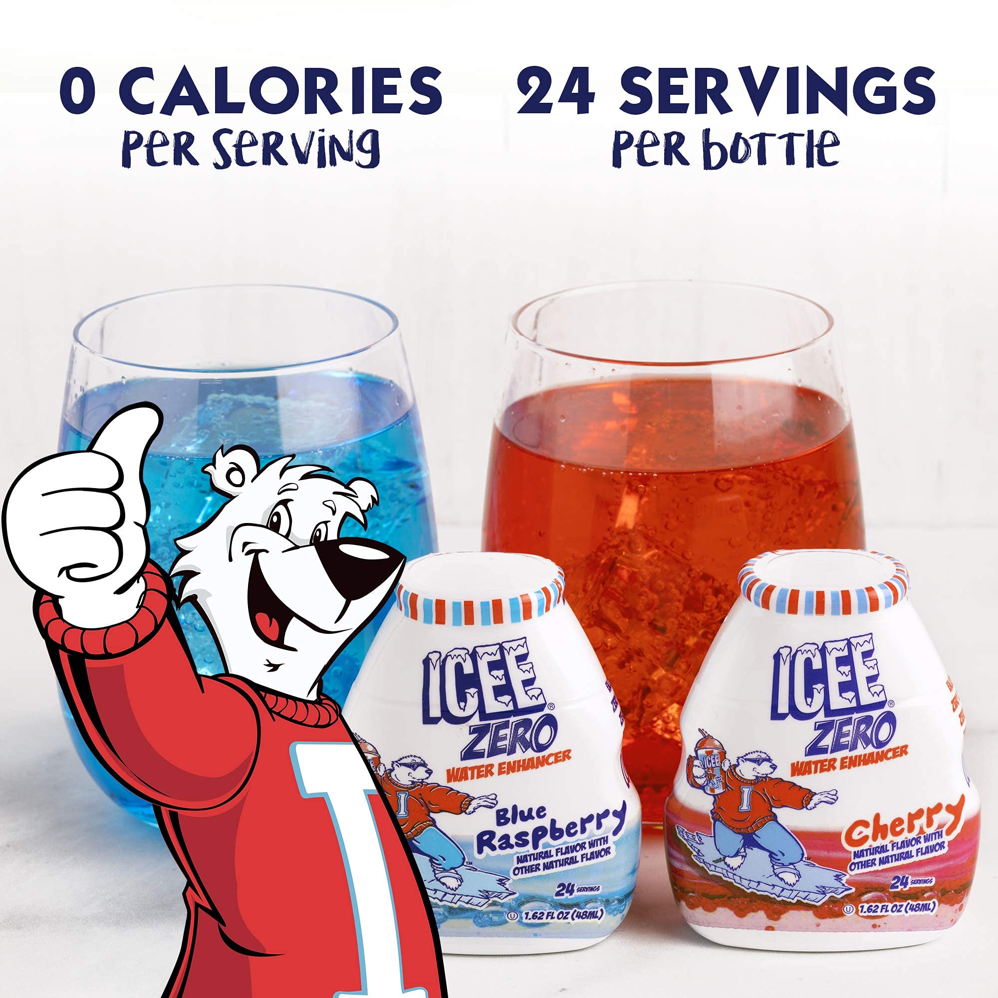 Icee Original Variety Pack display on shelf for convenient choice