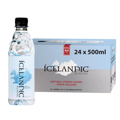 Icelandic Glacial natural spring bottle 500ml for crisp hydration.