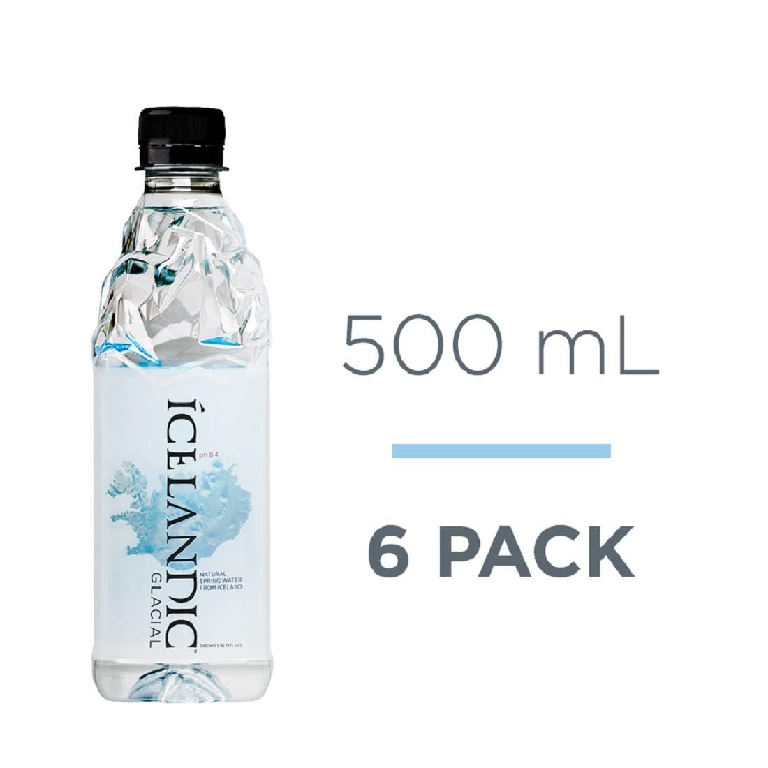 Icelandic Glacial naturally alkaline water with smooth, refreshing taste.