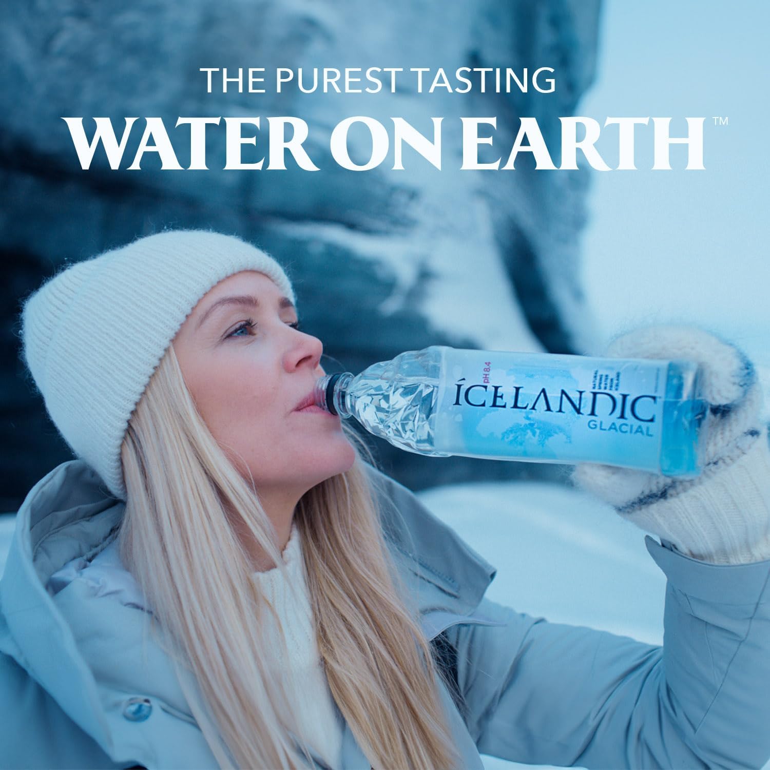 Ölfus Spring origin scene powering Icelandic Glacial water.