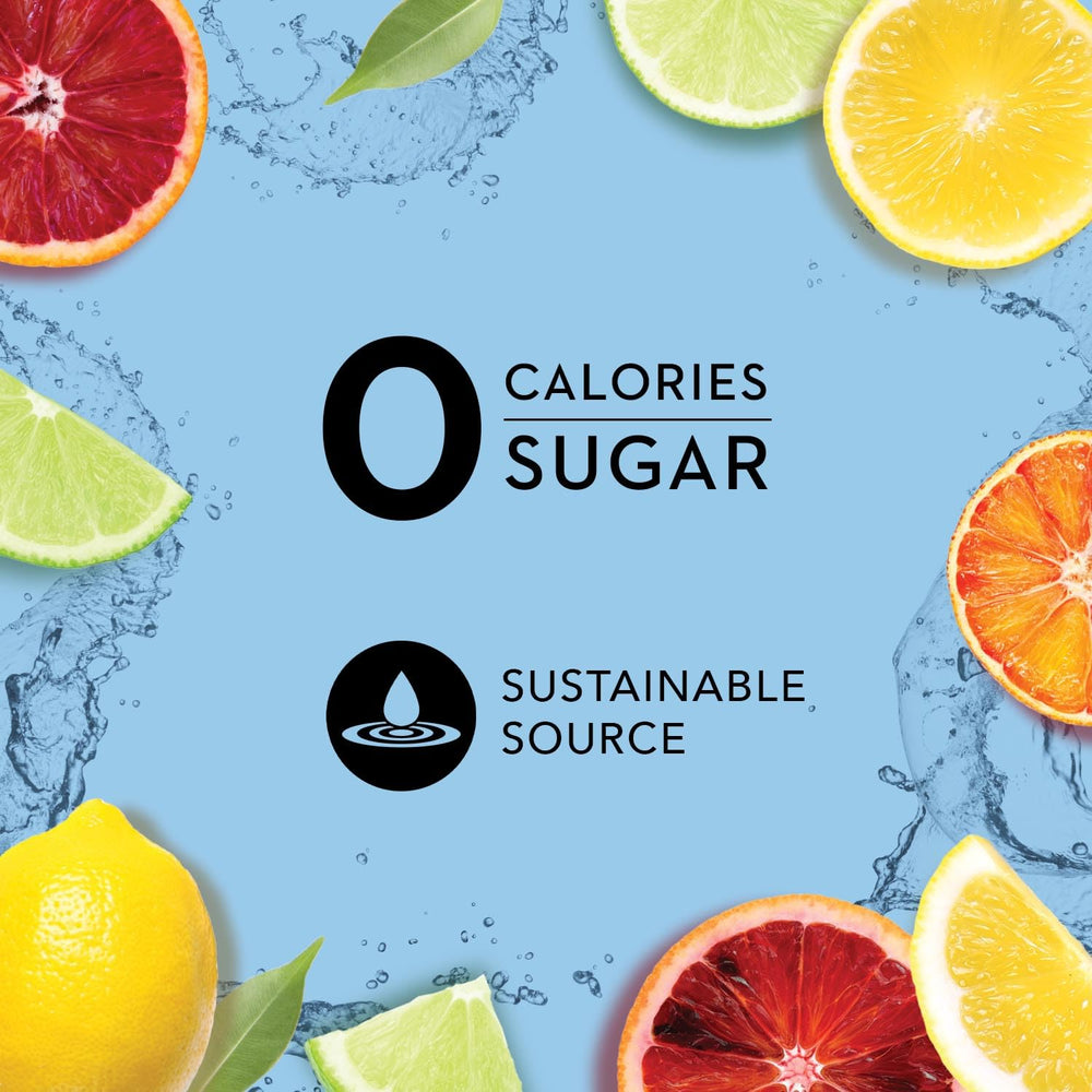 Pour Icelandic Glacial Tahitian Lime for a clean, lightly carbonated finish.