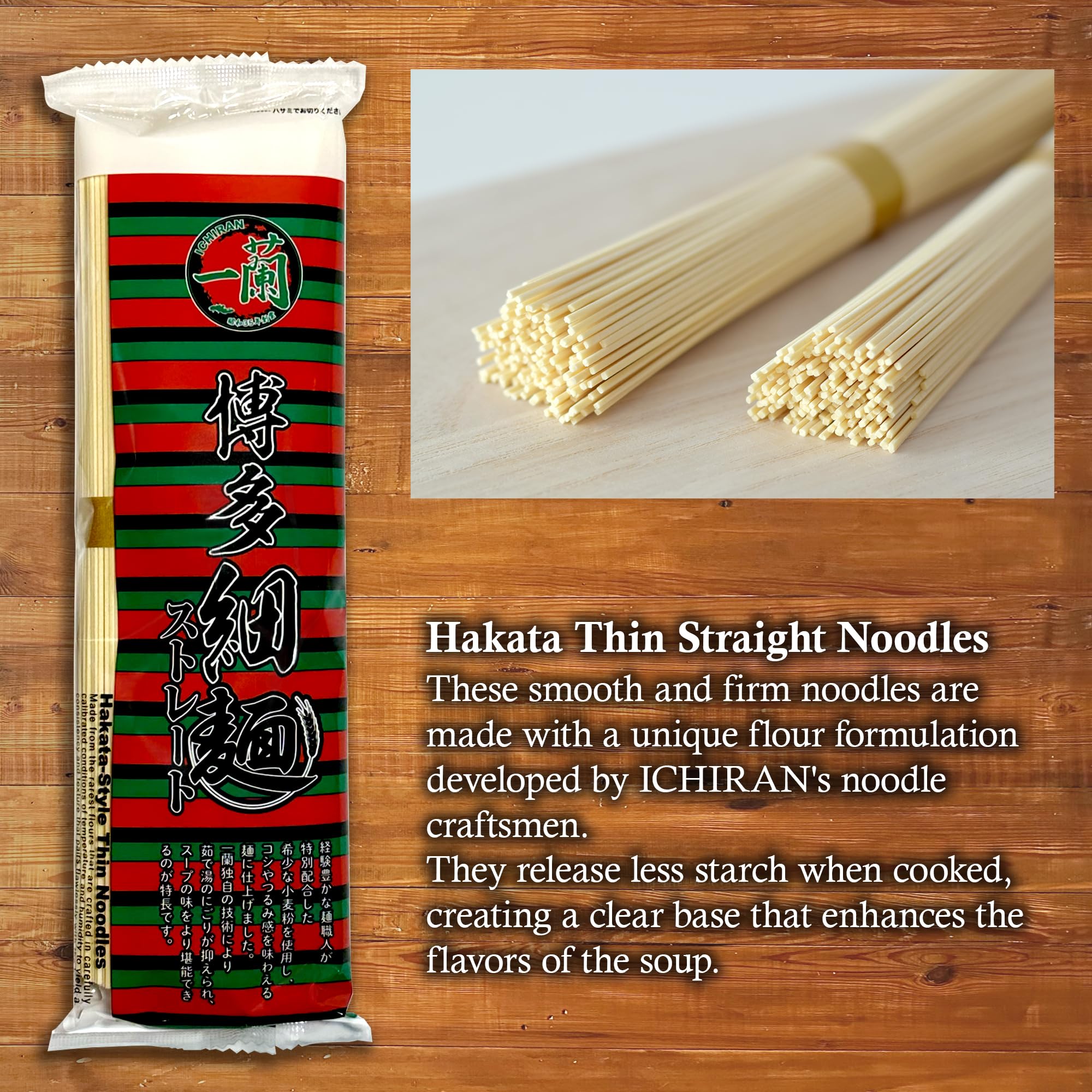 Ichiran original spicy red seasoning packs add customizable heat and aroma.