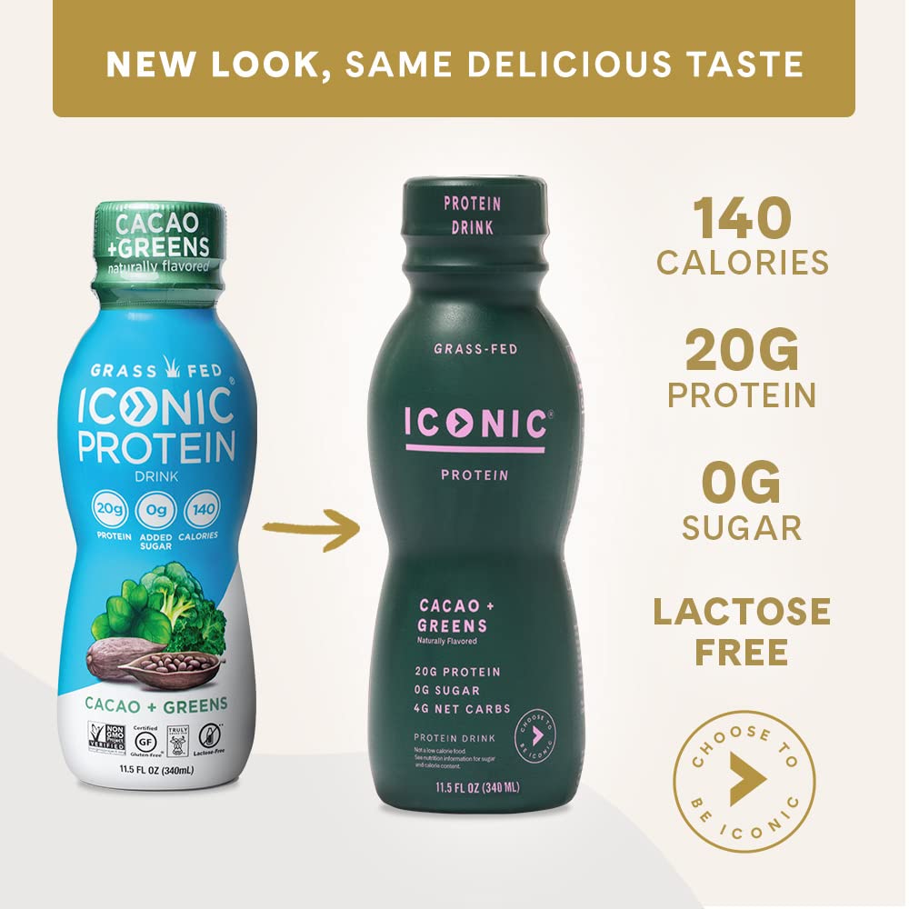 ICONIC ready-to-drink 11 oz bottle ready for immediate consumption