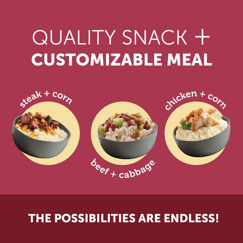 Idahoan gluten-free label communicates suitability for gluten-free meals.