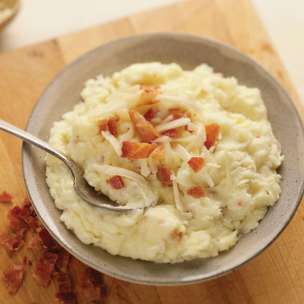 Idahoan Buttery Golden Selects mashed potatoes with gravy