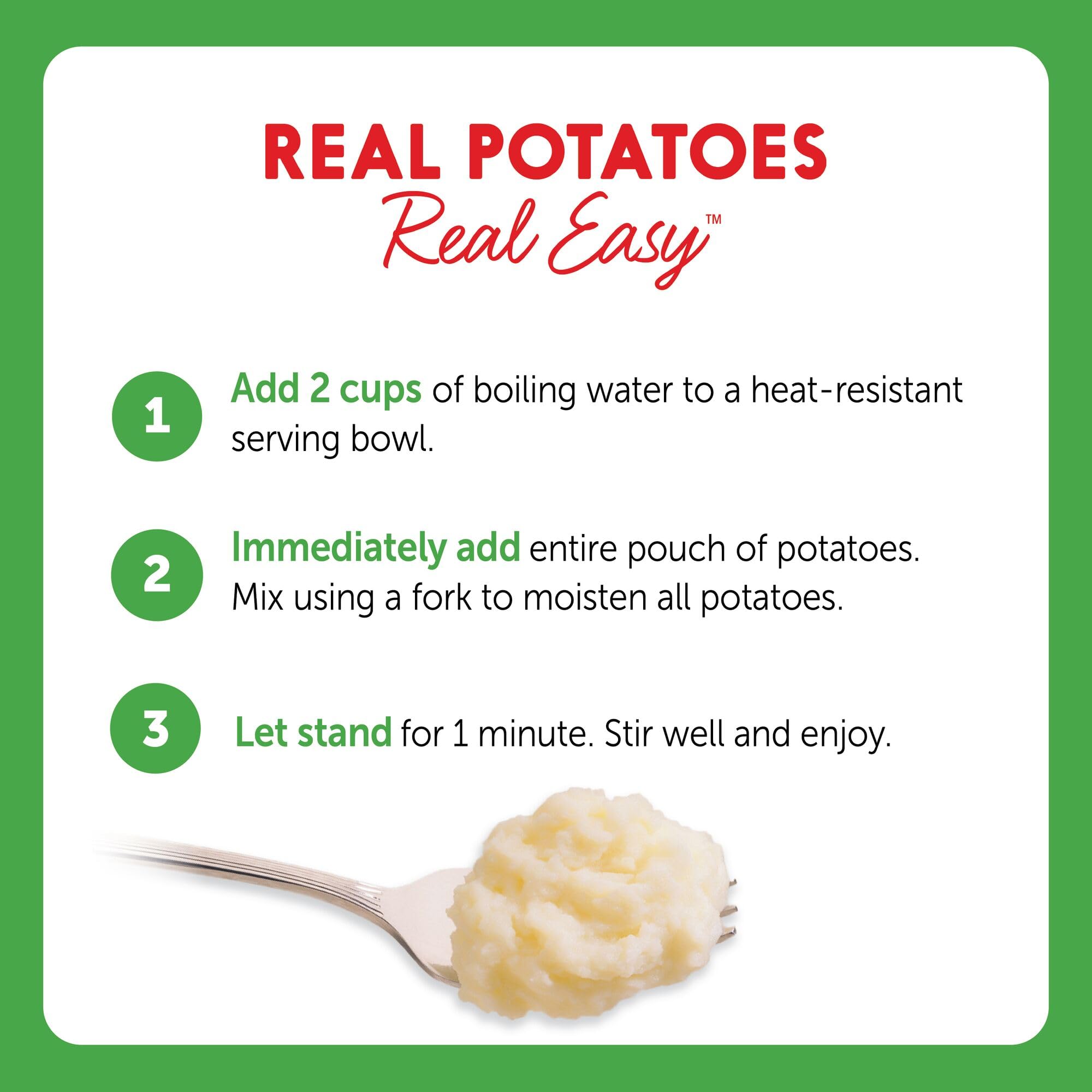 Idahoan Sour Cream & Chives mashed potatoes on stovetop, simple weeknight side.