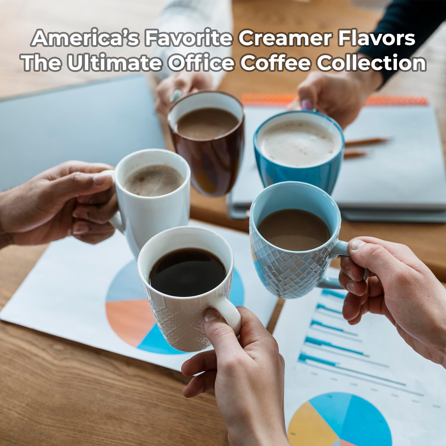 Idea Home Caramel Macchiato cup close-up, rich caramel notes for café-style sweetness.