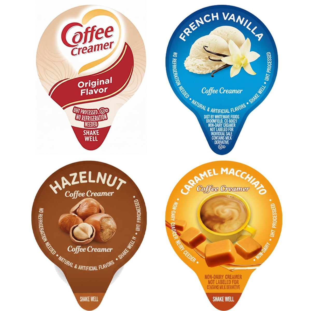 Idea Home Ultimate Coffee Creamer Variety Pack box, ideal for office and home coffee stations.