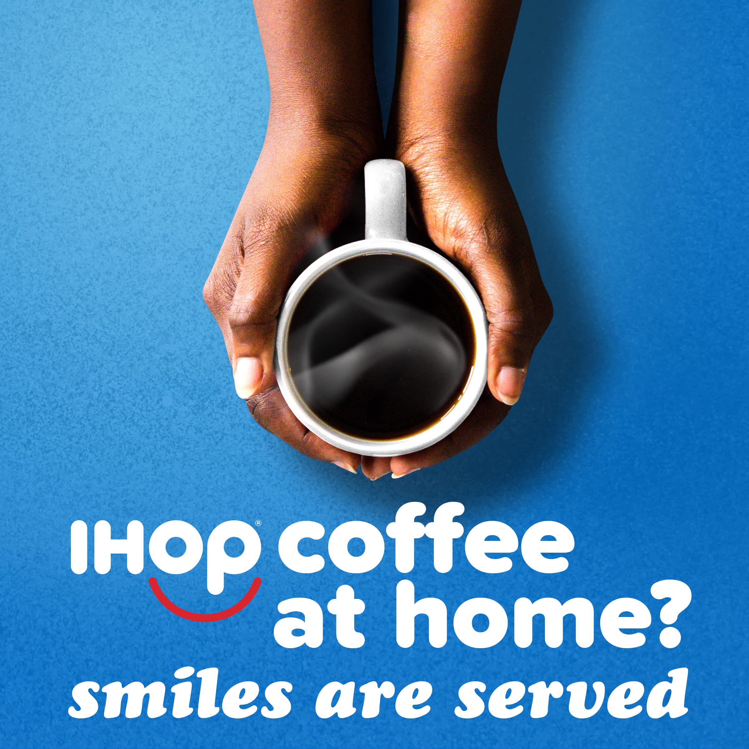 Roasted Arabica beans suggesting IHOP flavor profile.