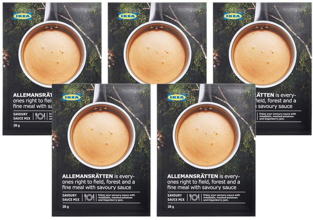 IKEA allemansratten five-pack meatball sauce mix for easy weeknight meals